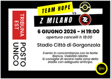 Carica l'immagine nel visualizzatore di Gallery, La Partita del Cuore 2026 | Team Hope vs Z Milano