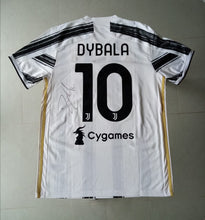 Carica l'immagine nel visualizzatore di Gallery, DONAZIONE per Maglietta da Gara Donata e Autografata da Dybala della Juventus
