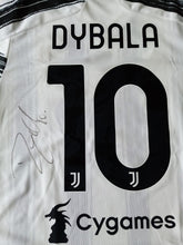Carica l'immagine nel visualizzatore di Gallery, DONAZIONE per Maglietta da Gara Donata e Autografata da Dybala della Juventus