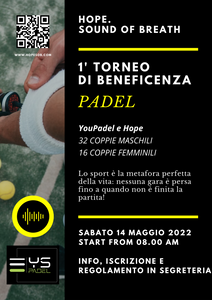 Torneo di Beneficenza Padel 2022 | Hope & YouPadel Sport Gessate