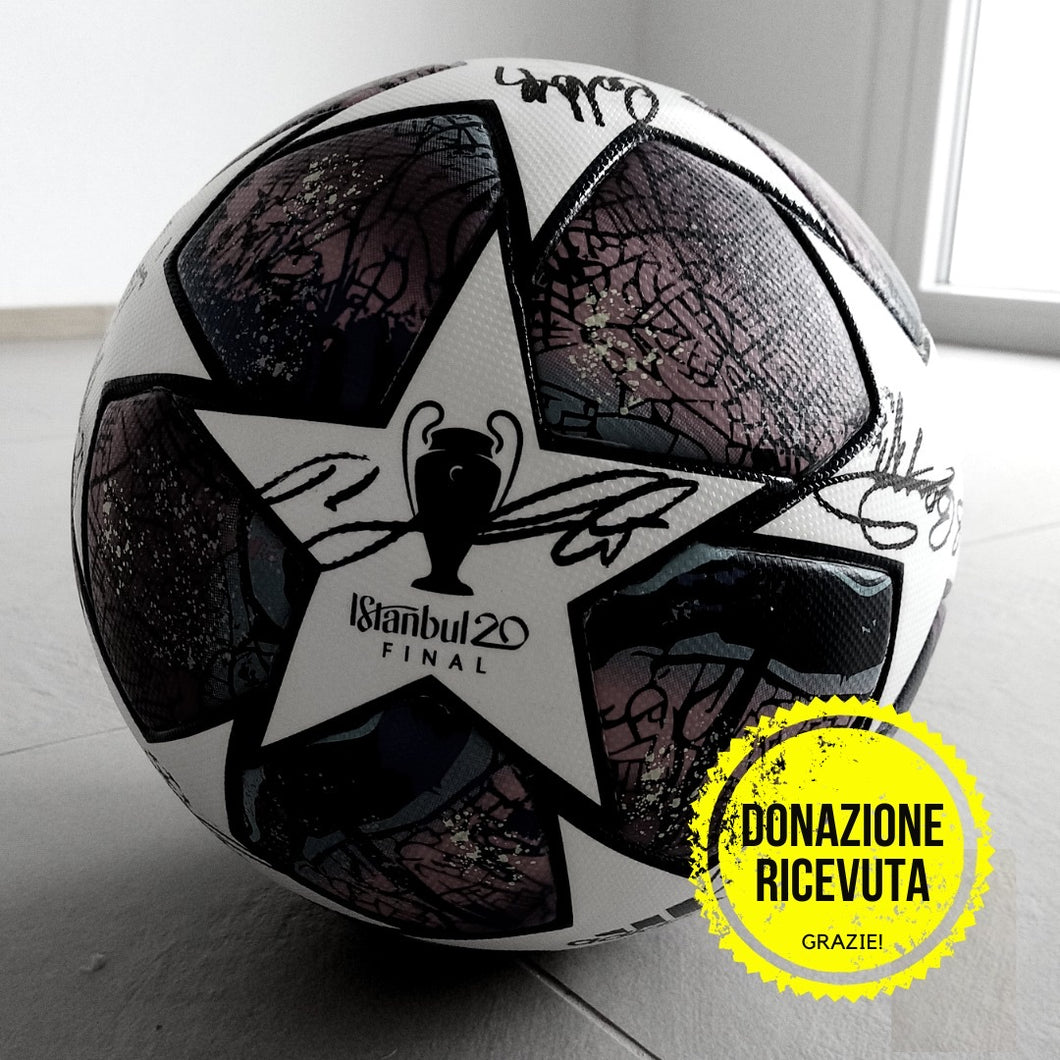 DONAZIONE per Pallone Gara di Andata di Champions League Autografato | Atalanta